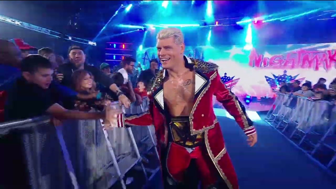 Cody Rhodes Entrance for Match - WWE SmackDown | Nov. 7, 2025