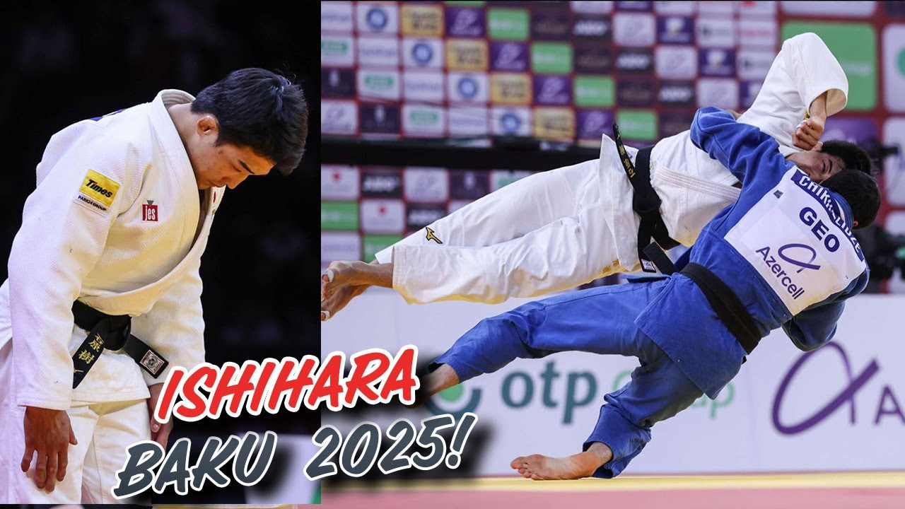 ISHIHARA at Baku Judo GS 2025! 石原樹