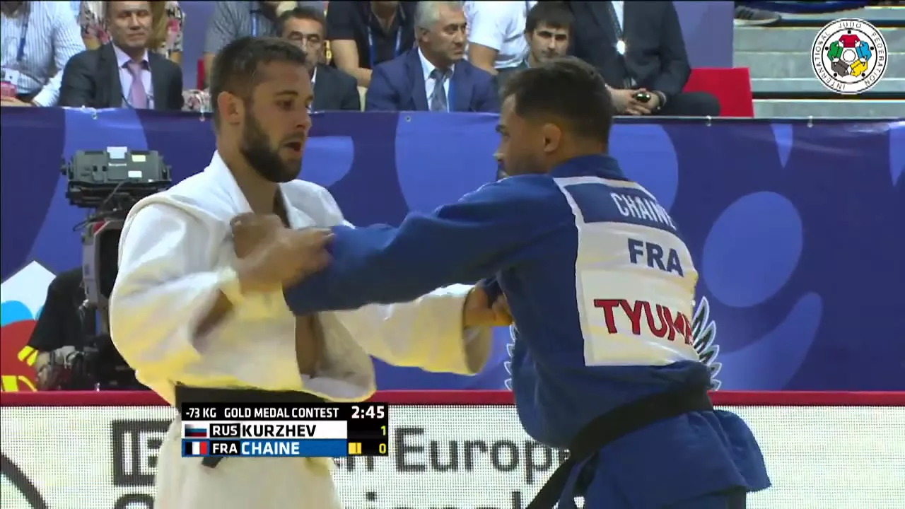 Uali Kurzhev vs Guillaume Chaine Grand-Slam Tyumen 2015