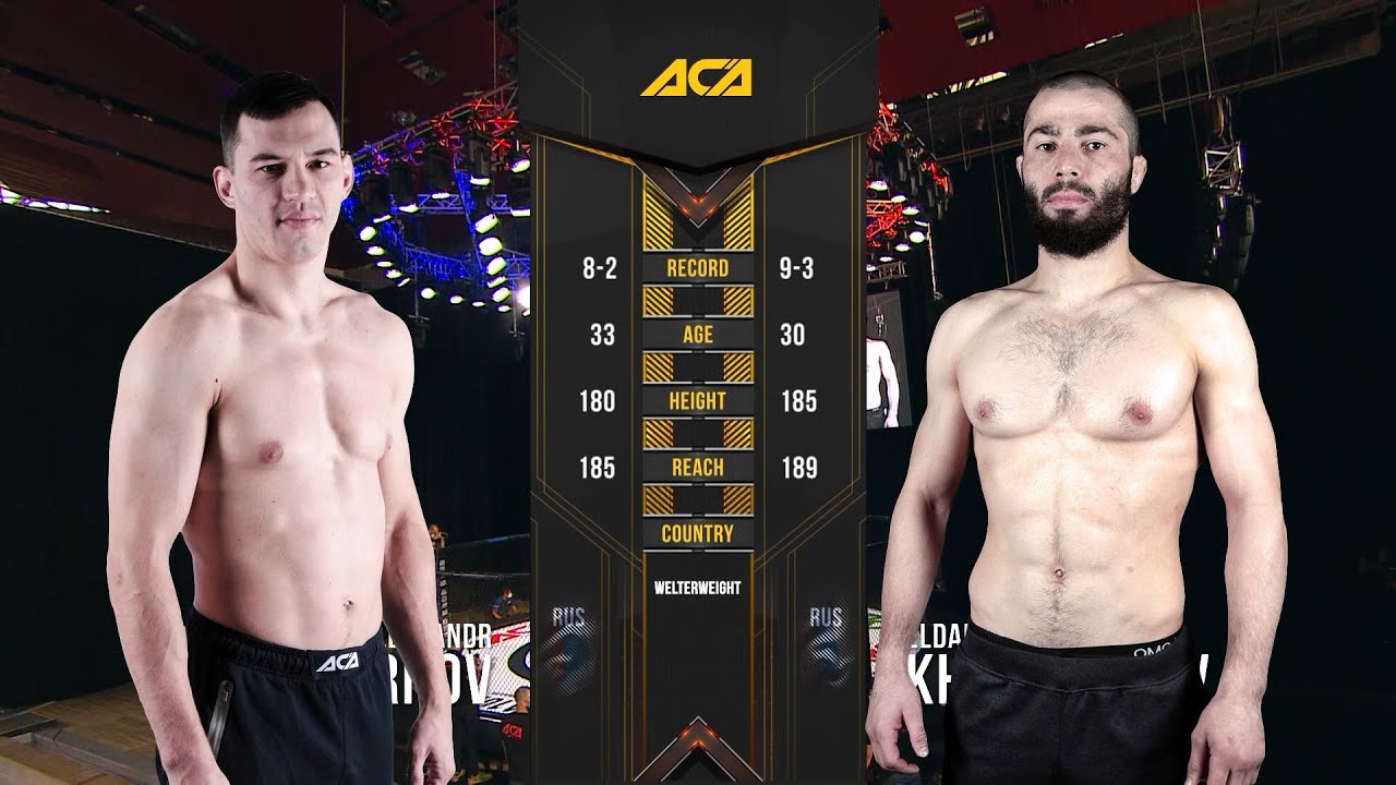 Александр Чернов vs. Эльдар Хашпаков | Alexander Chernov vs. Eldar Khashpakov | ACA 106