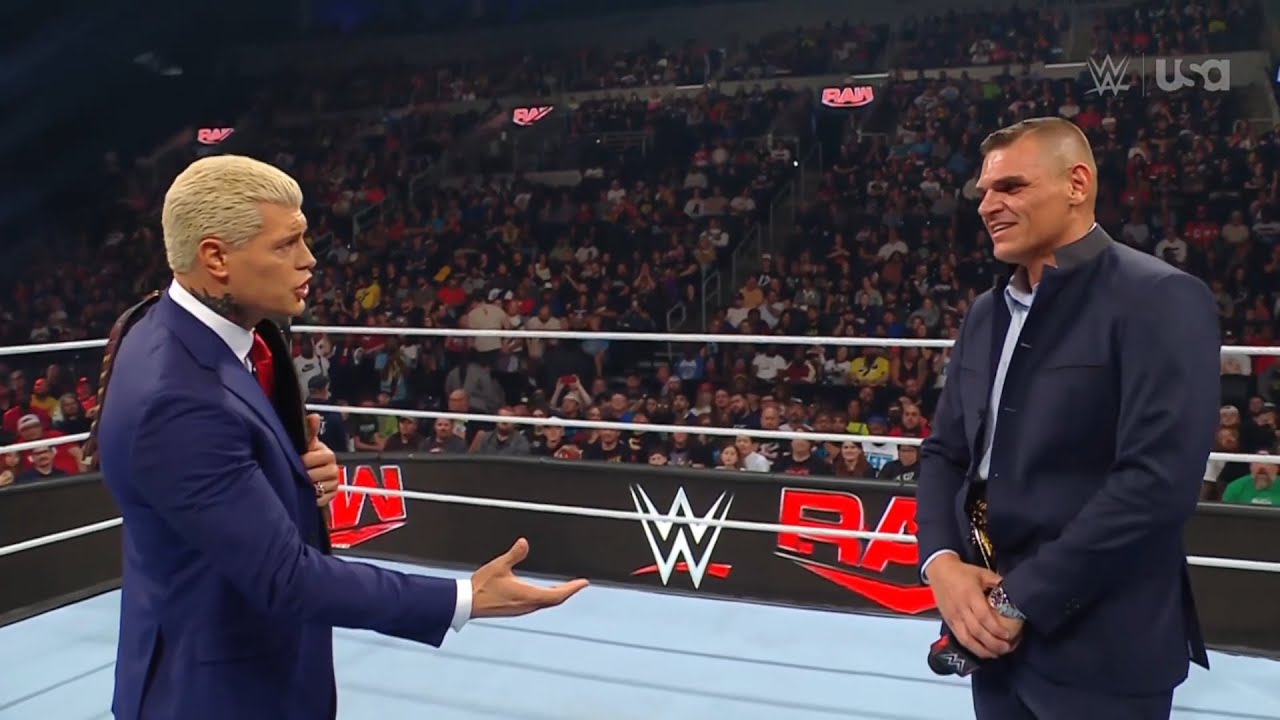 Cody Rhodes confronts Gunther - WWE RAW 10/14/2024