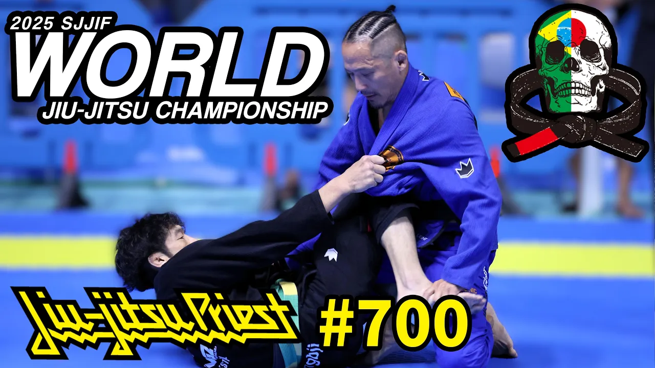 【柔術プリースト】# 700:SJJIF WORLD 2025 Part.3 / マスター黒帯 【ブラジリアン柔術】 background