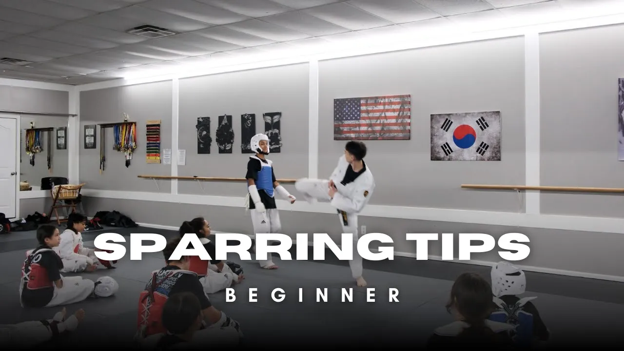 Taekwondo Beginner Sparring Tips background