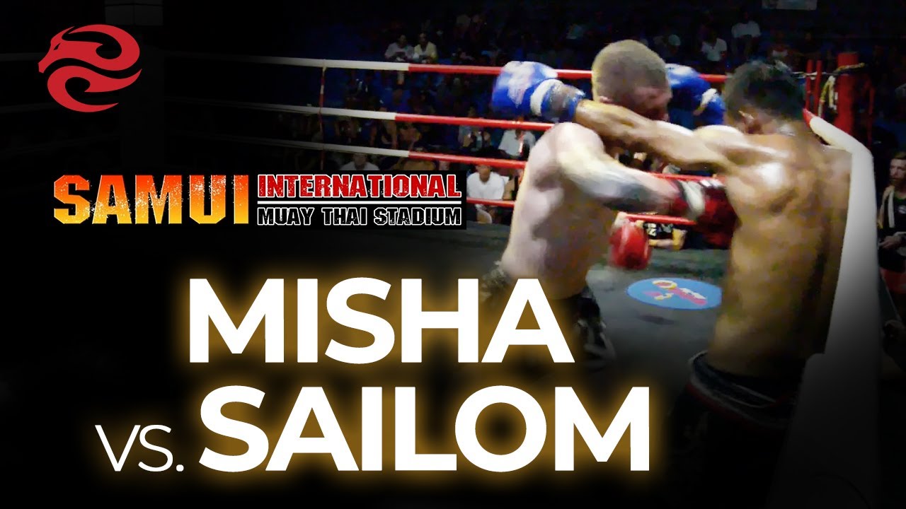Misha Tommuaythai vs. Sailom Koboynamueang | FIGHT 4 | Samui International Muay Thai Stadium background