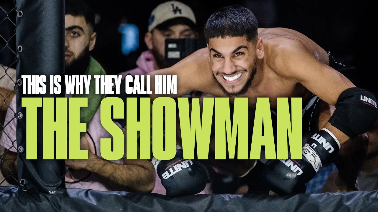 THE SHOWMAN 🕺 Ali Abduljabar vs Mohammad Kartabil | Muay Thai | UNITE Championship background