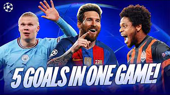 These Players Scored The Most Goals In A Champions League Match! 🤯