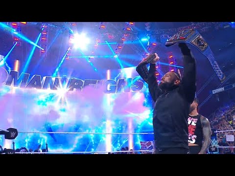 Roman Reigns Entrance on SmackDown: WWE SmackDown, May 12, 2023 background