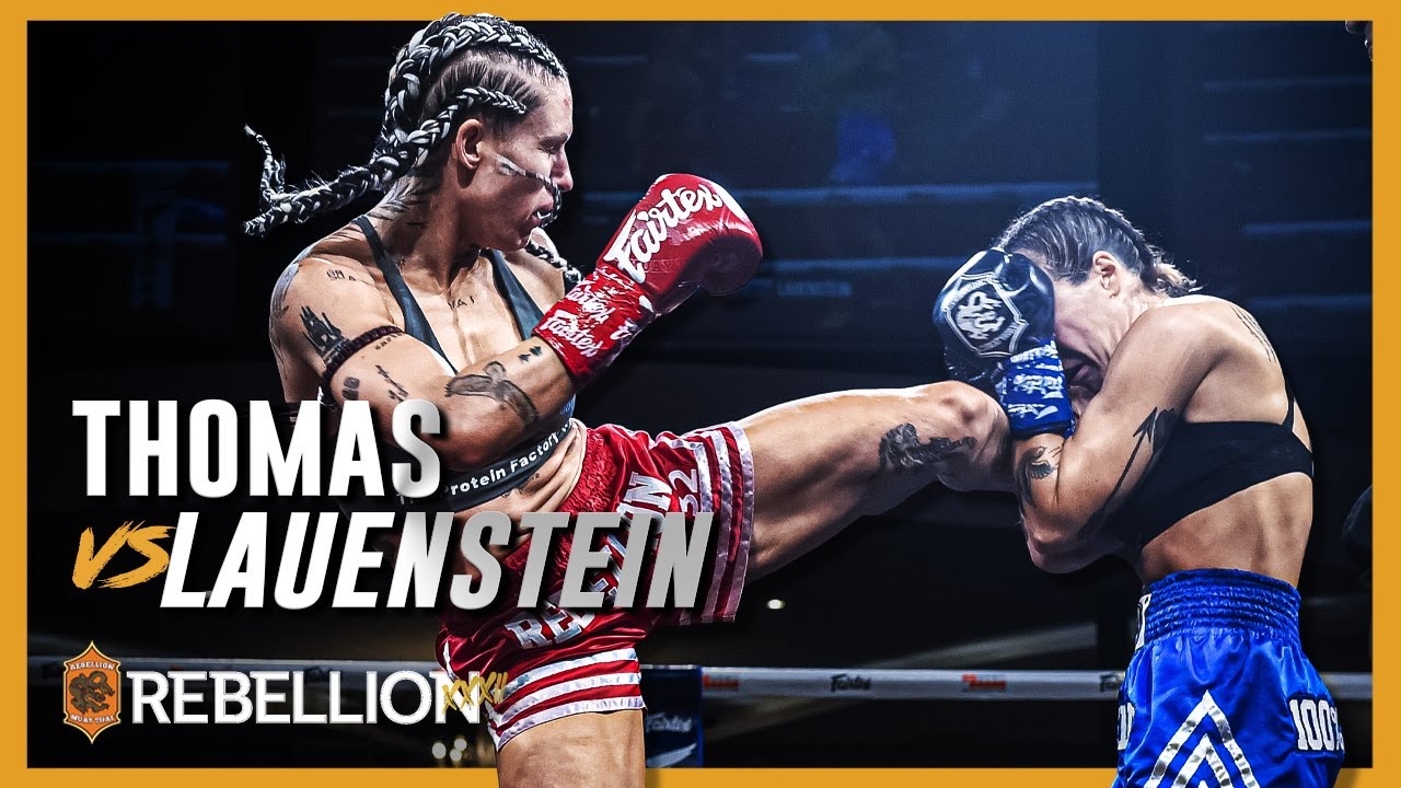 Rebellion Muaythai 32: Brittany Thomas vs Viktoria Lauenstein