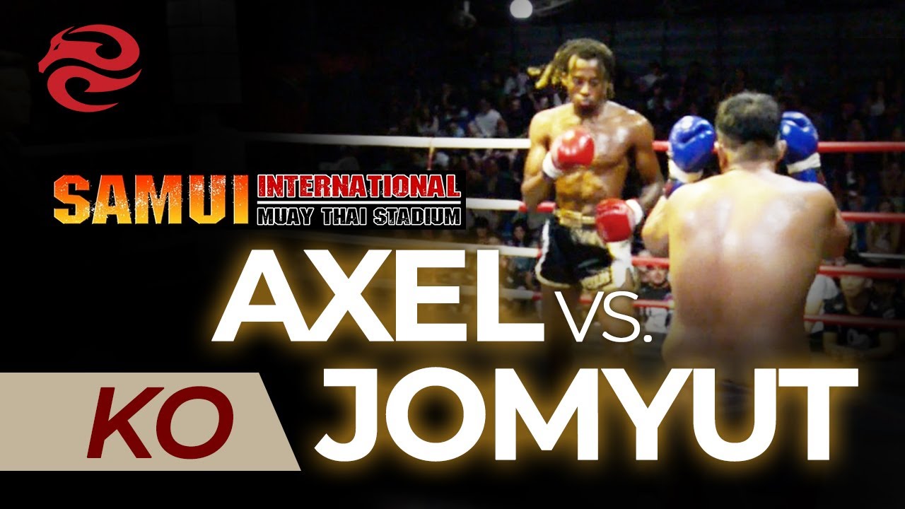 Axel SuperPro Samui vs. Jomyut Sordetprakan | Fight 1 | Samui International Muay Thai Stadium background