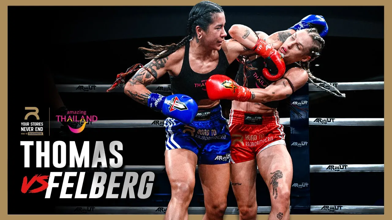 Road to Rajadamnern X Rebellion: Brittany Thomas vs Rosalie Felberg