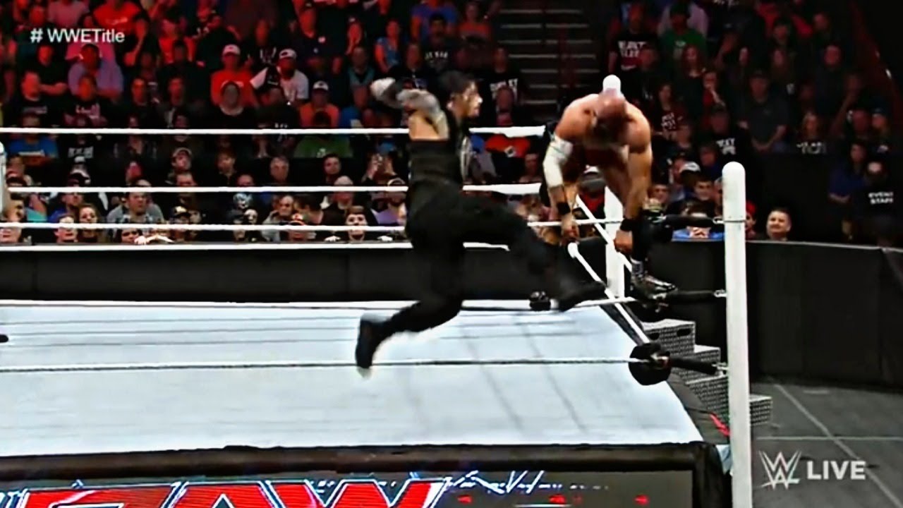 Roman Reigns Superman Punch Compilation 2015