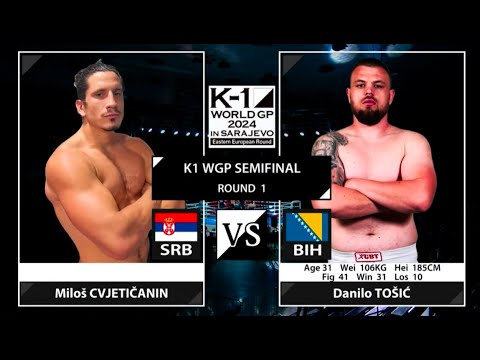 Milos Cvjeticanin vs Danilo Tosic | FULL FIGHT | K-1 WORLD GP - Jun.29, 2024