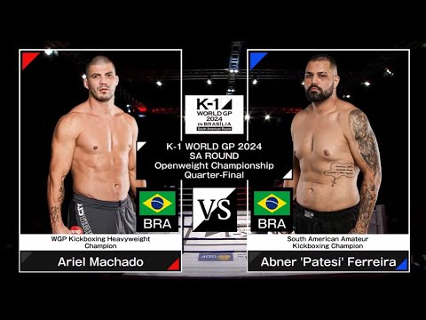 Ariel Machado vs Abner Ferreira | FULL FIGHT | K-1 WORLD GP - Aug.24, 2024 background