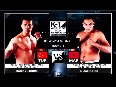 Kadir Yildirim vs Nidal Bchiri | FULL FIGHT | K-1 WORLD GP - Jun.29, 2024 background