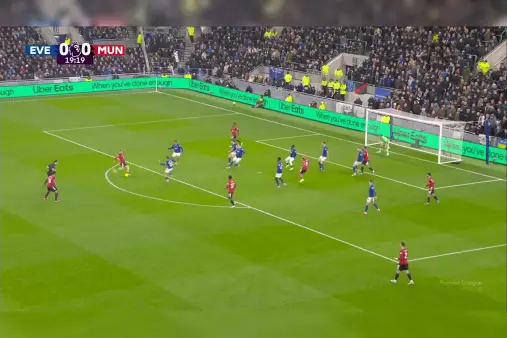 [Highlights] Too hesitant! Bruno Fernandes gives up shot to pass back, Luke Shaw's long-range effort blocked