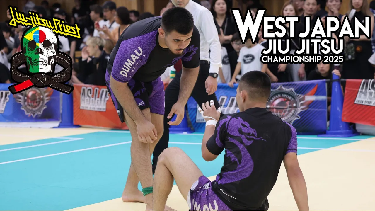 【FULL FIGHT】ルイス・ミゲル vs 井田徠 / ASJJF WEST JAPAN NO-GI 2025 【ブラジリアン柔術】 Luiz Miguel Mendonca background