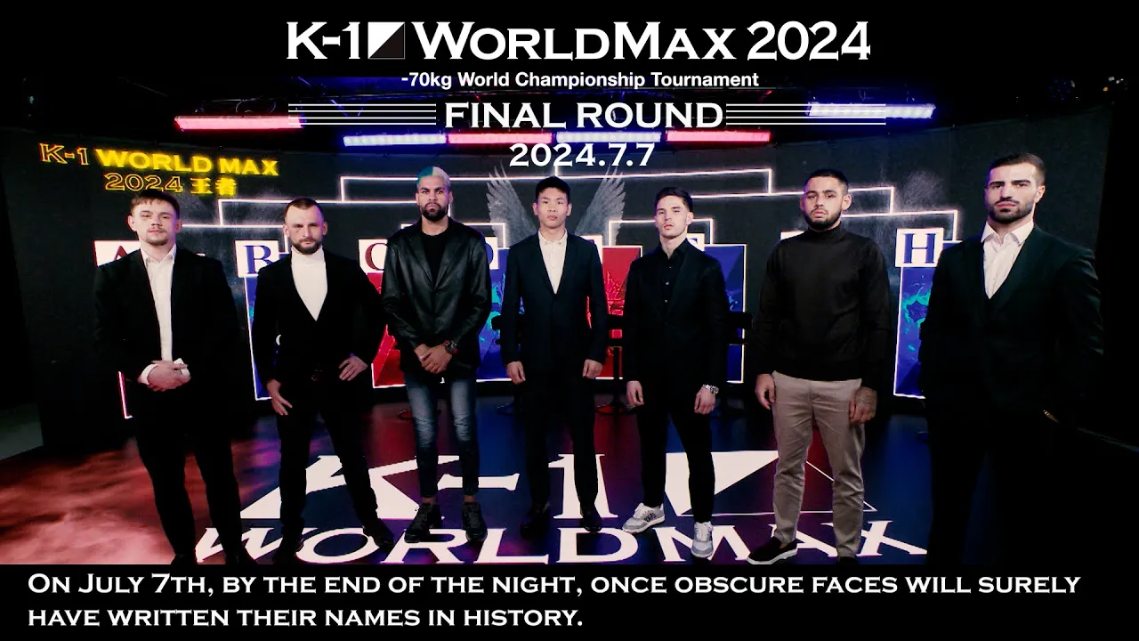 Who will be the last man standing!? Here’s a look at the 7 finalists in the K-1 WORLD MAX 2024
