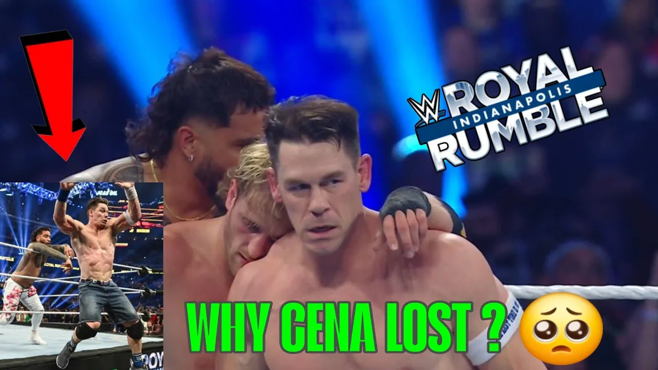 Why Jey Uso Wins Royal Rumble 2025 Match & John Cena Lose ? John Cena Future After Royal Rumble 2025 background