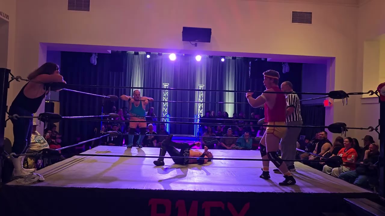 Creed Costello (c) vs The Uprising vs Muscle Mountain (Power Elite Tag Team Titles) - BMFX 11/16/25