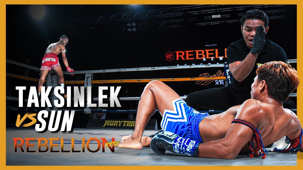 Rebellion Muaythai 33: Taksinlek vs Sun Kun Khmer