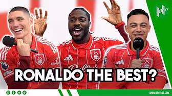 Ronaldo the TOUGHEST opponent | Quickfire questions with Ola Aina, Nikola Milenkovic & Dan Ndoye