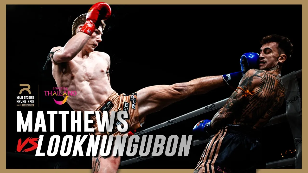 Road to Rajadamnern X Rebellion: Daniel Matthews vs Jake LookNungUbon