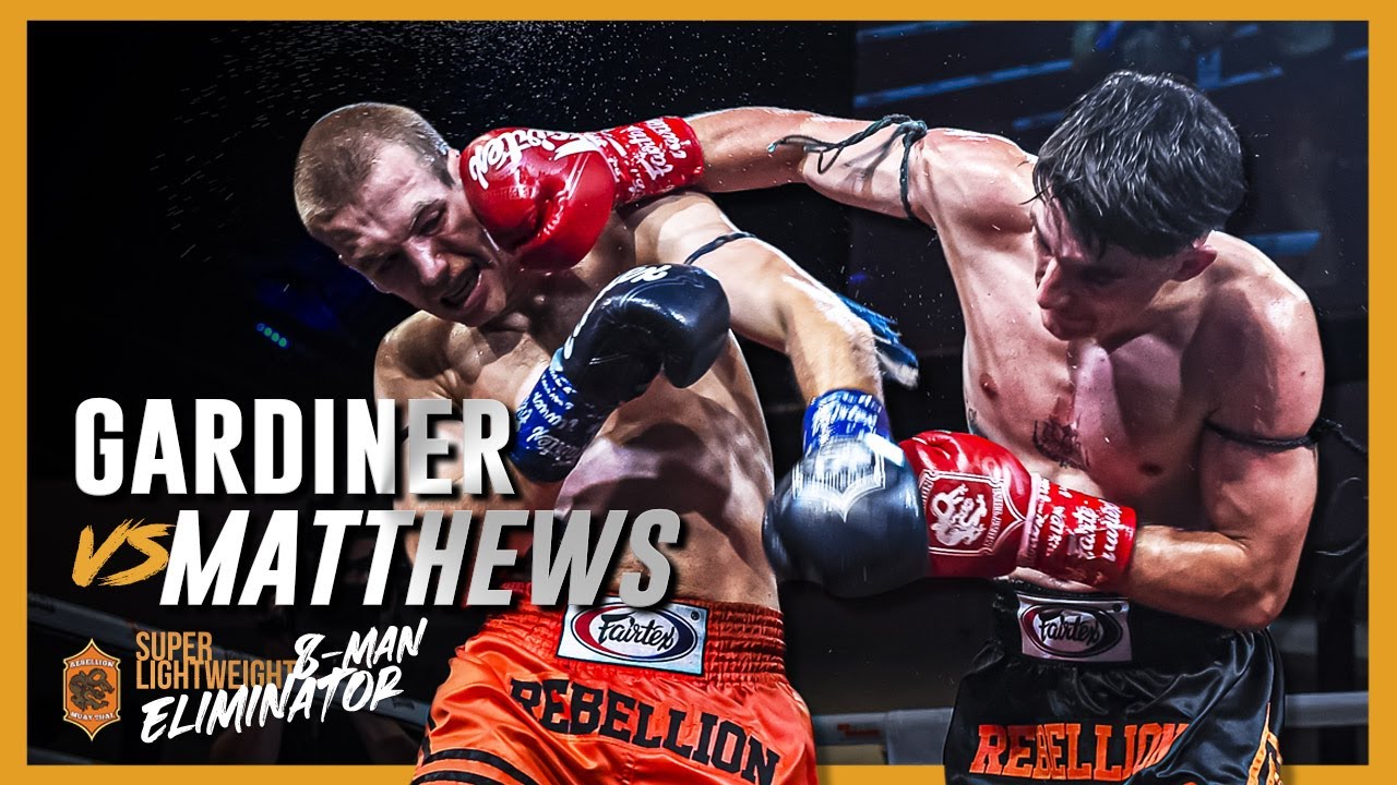 Rebellion Muaythai 32: QF1 Sam Gardiner vs Jack Matthews background