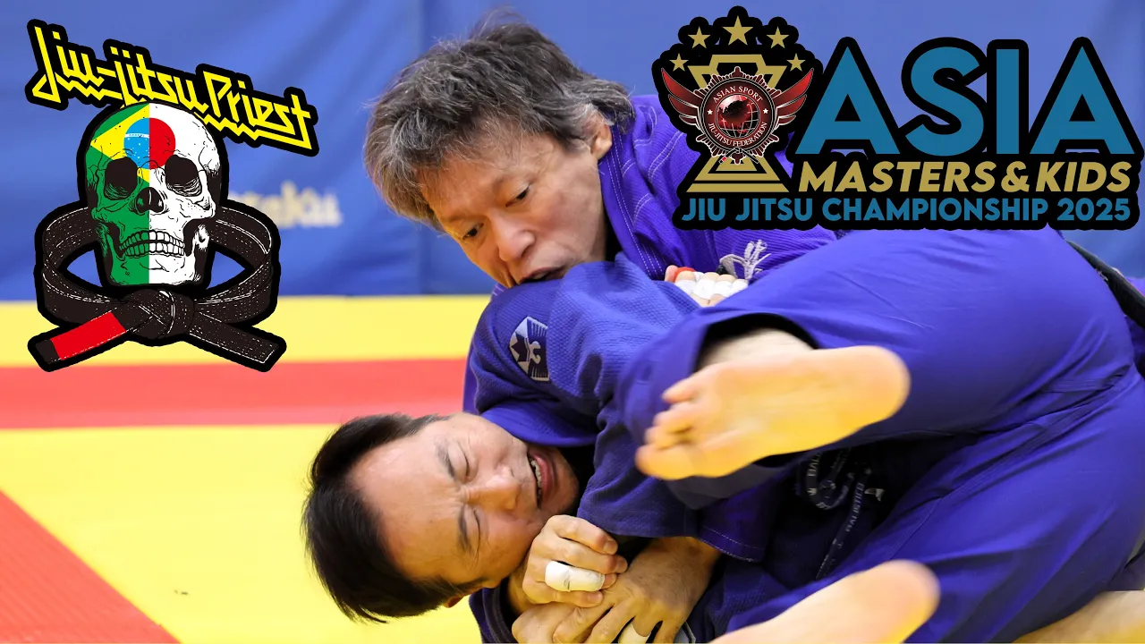 【FULL FIGHT】藤井竜彦 vs ユン・チェン / ASJJF ASIA MASTERS 2025 【ブラジリアン柔術】 background