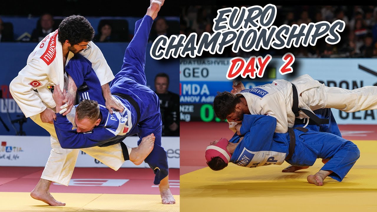 European Judo Championships 2024 - DAY 2 Highlights background