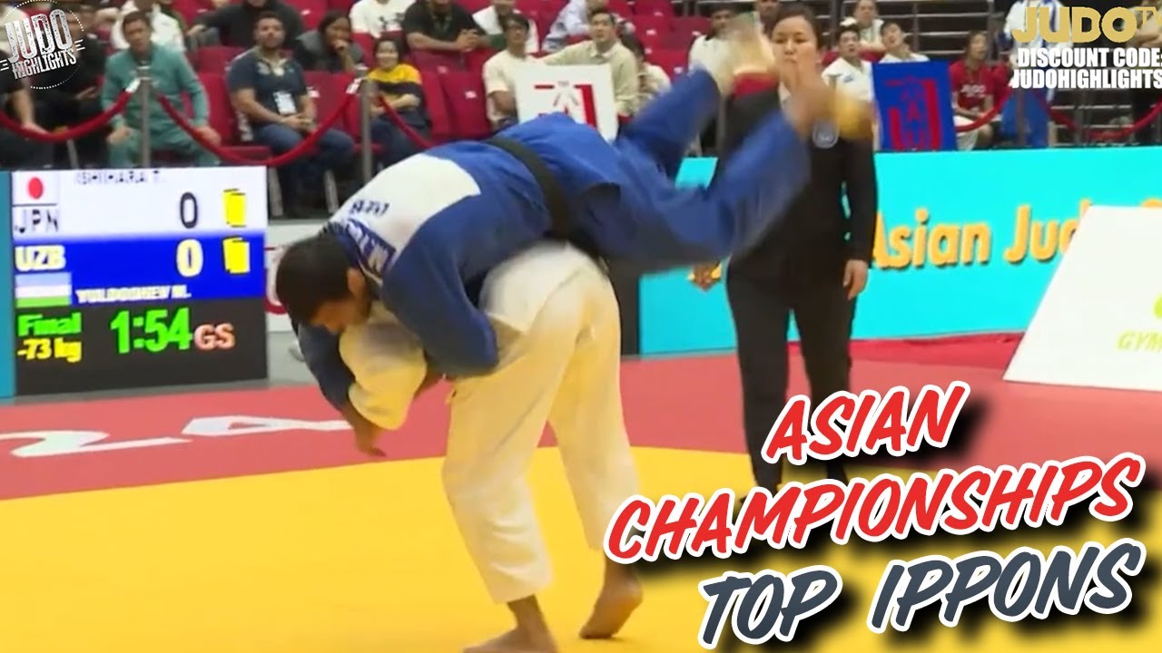 Judo Asian Championships 2024 - TOP IPPONS