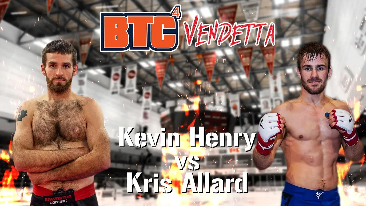 Road to BTC 4 - Kevin Henry vs Kris Allard background