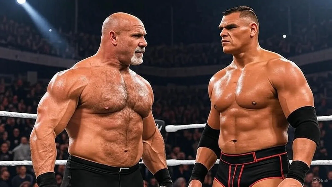 WWE 2K25 - Goldberg vs. Gunther - FULL MATCH : WWE 10 Oct 2025 background