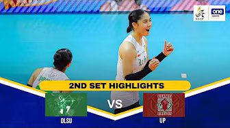 DLSU vs. UP | SET 2 HIGHLIGHTS | UAAP SEASON 88 WOMEN’S VOLLEYBALL | FEB 25, 2026
