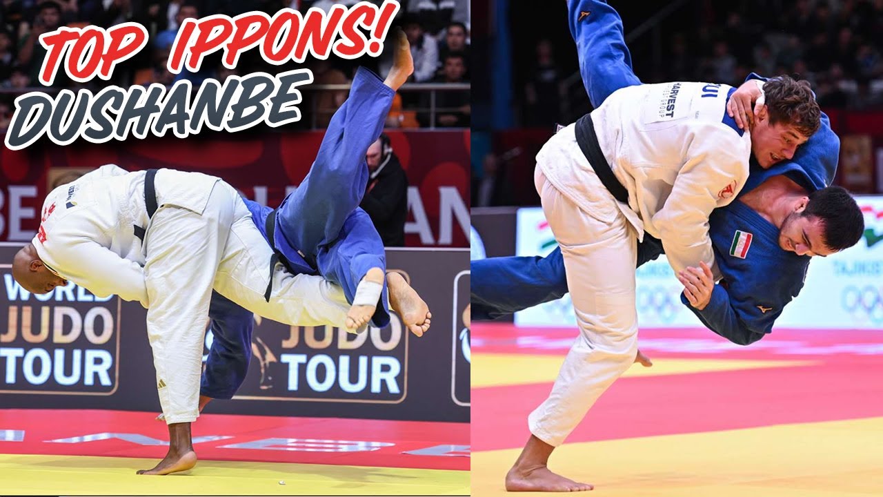 TOP IPPONS - Dushanbe Judo Grand Slam 2024 - PART 2 background