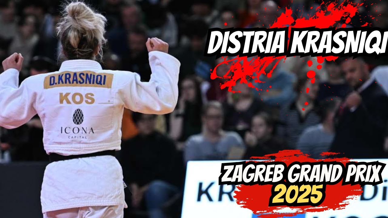 🔴Distria KRASNIQI | Gold Medalist -52KG🏆 | Zagreb Grand Prix 2025