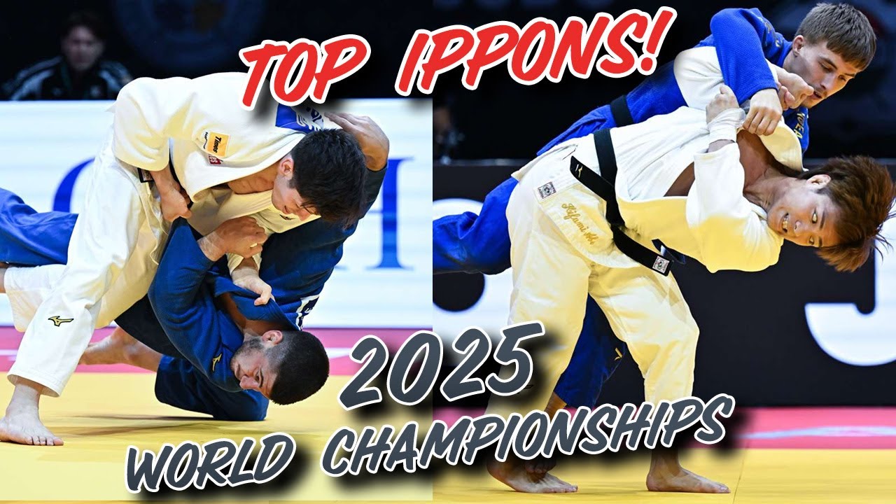 TOP IPPONS - Judo World Championships 2025 background