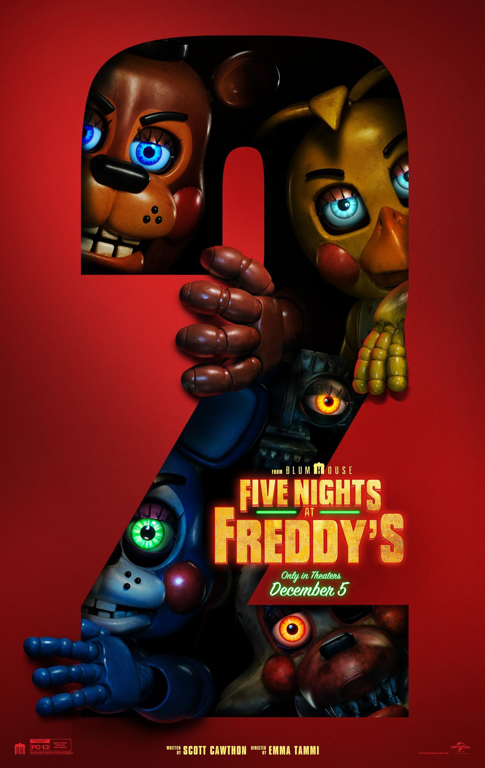 Poster for Five Nights at Freddy's 2