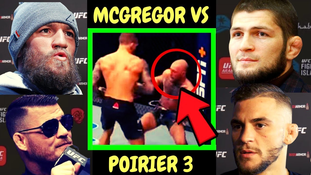 What UFC fighters "Really" think of McGregor Loss vs Poirier ? background