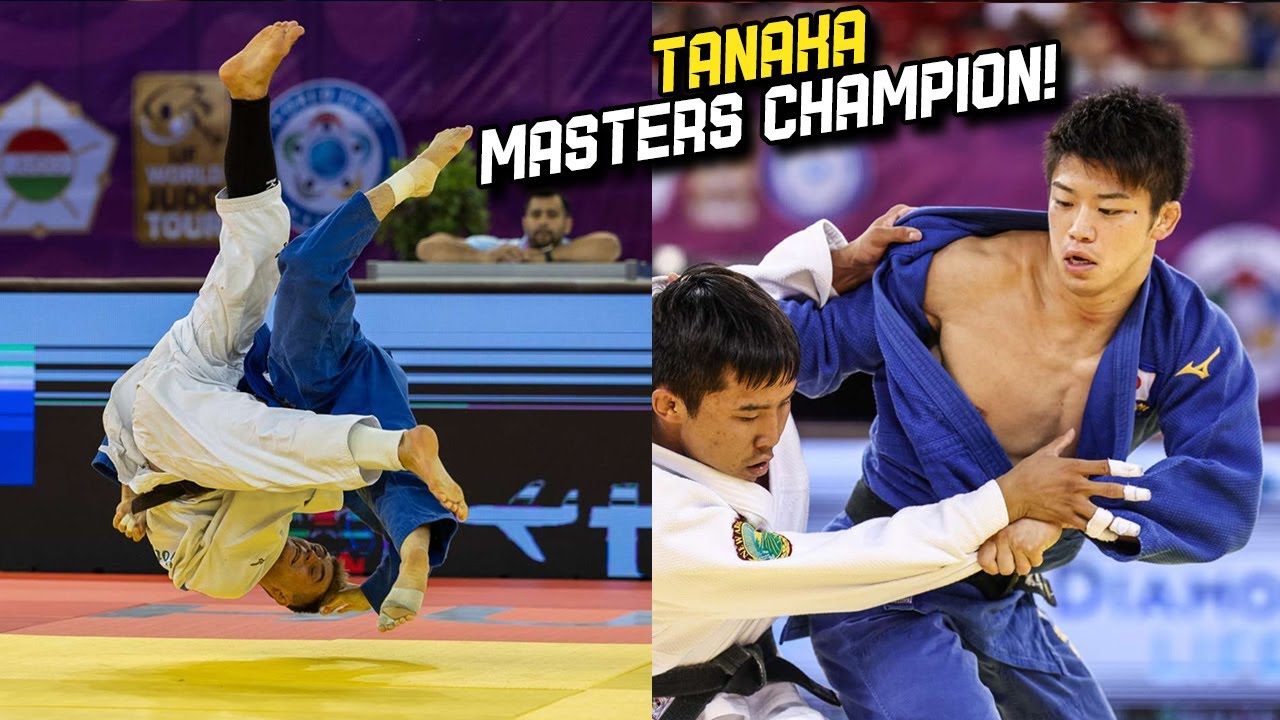 Great Performance from Tanaka - Judo Masters 2023 background