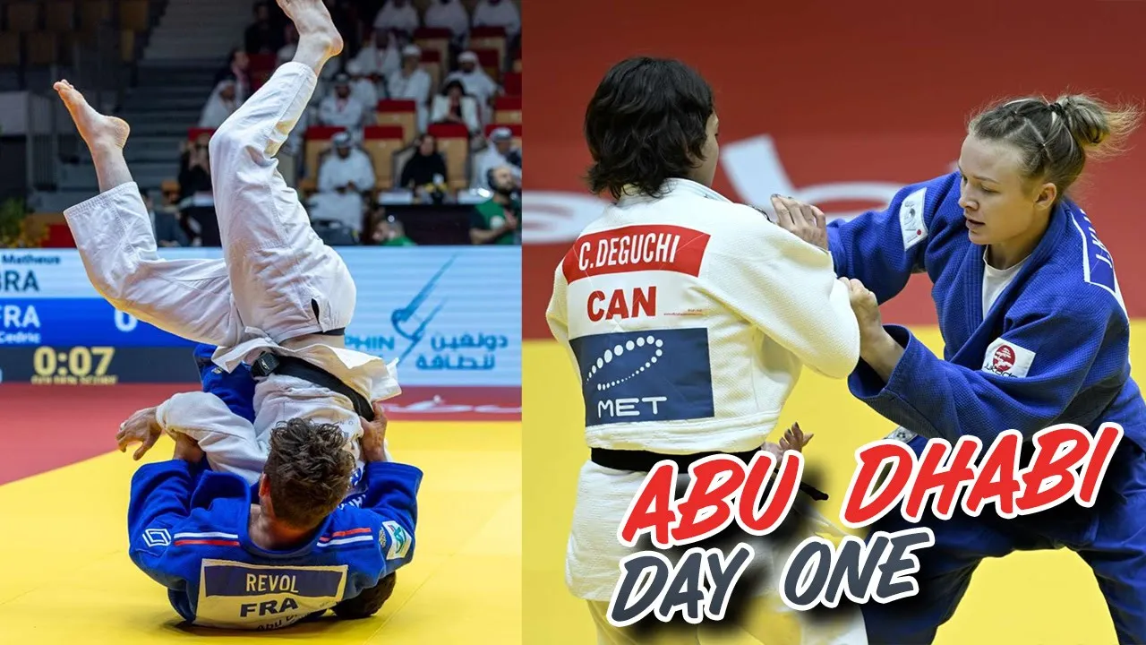 Judo Abu Dhabi GS 2023 - DAY ONE HIGHLIGHTS background