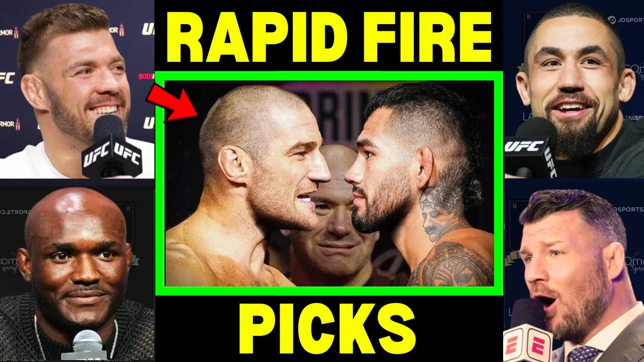 UFC Fighters "Predict" Sean Strickland vs Anthony Hernandez | UFC Houston