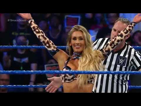 Wwe Smackdown Bianca Belair vs Zelina Vega and Carmella 8/20/21