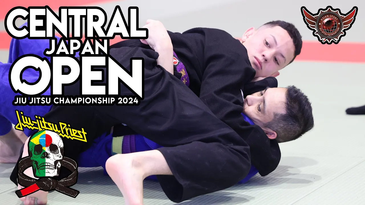 【FULL FIGHT】クニヨシ・ドスサントス vs ジュニオール・ナガセ / ASJJF CENTRAL JAPAN 2024 【ブラジリアン柔術】