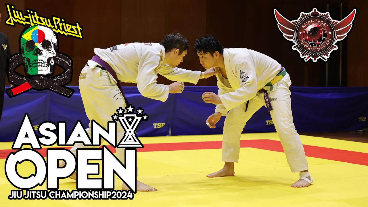 【FULL FIGHT】濱田利通 vs グスタボ・ツボネ / ASJJF ASIAN OPEN 2024 【ブラジリアン柔術】Toshimichi Hamada vs Gustavo Tsubone background