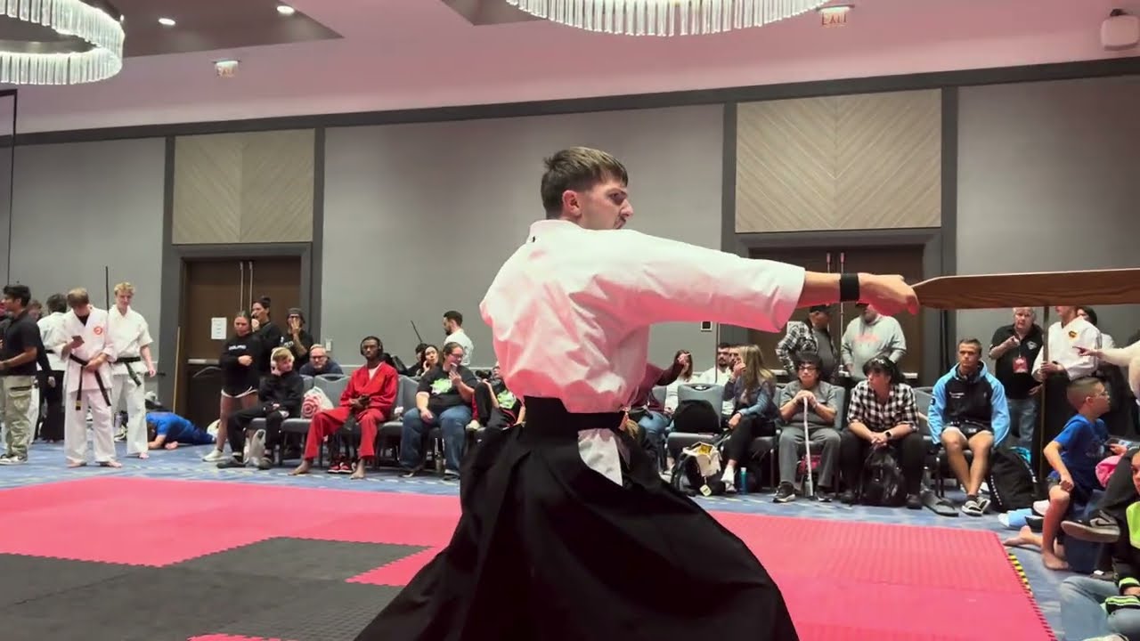 Dominic Lancaster Men's Non-Bladed Traditional Weapons - Diamond Nationals 2025 background