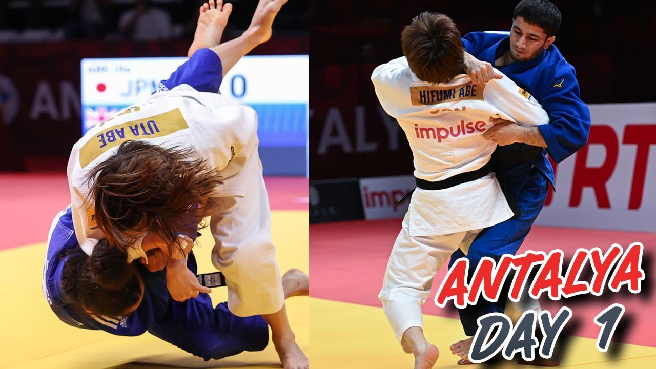 Judo Antalya Day 1 Highlights background