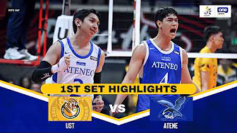 ATENEO vs UST | SET 1 HIGHLIGHTS | UAAP SEASON 88 MEN’S VOLLEYBALL | FEB. 22, 2026