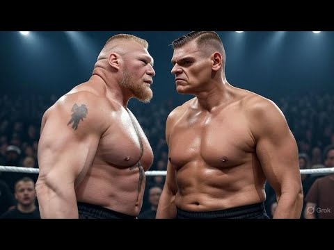 WWE 2K25 - Brock Lesnar vs. Gunther - FULL MATCH : WWE 05 Oct 2025 backdrop