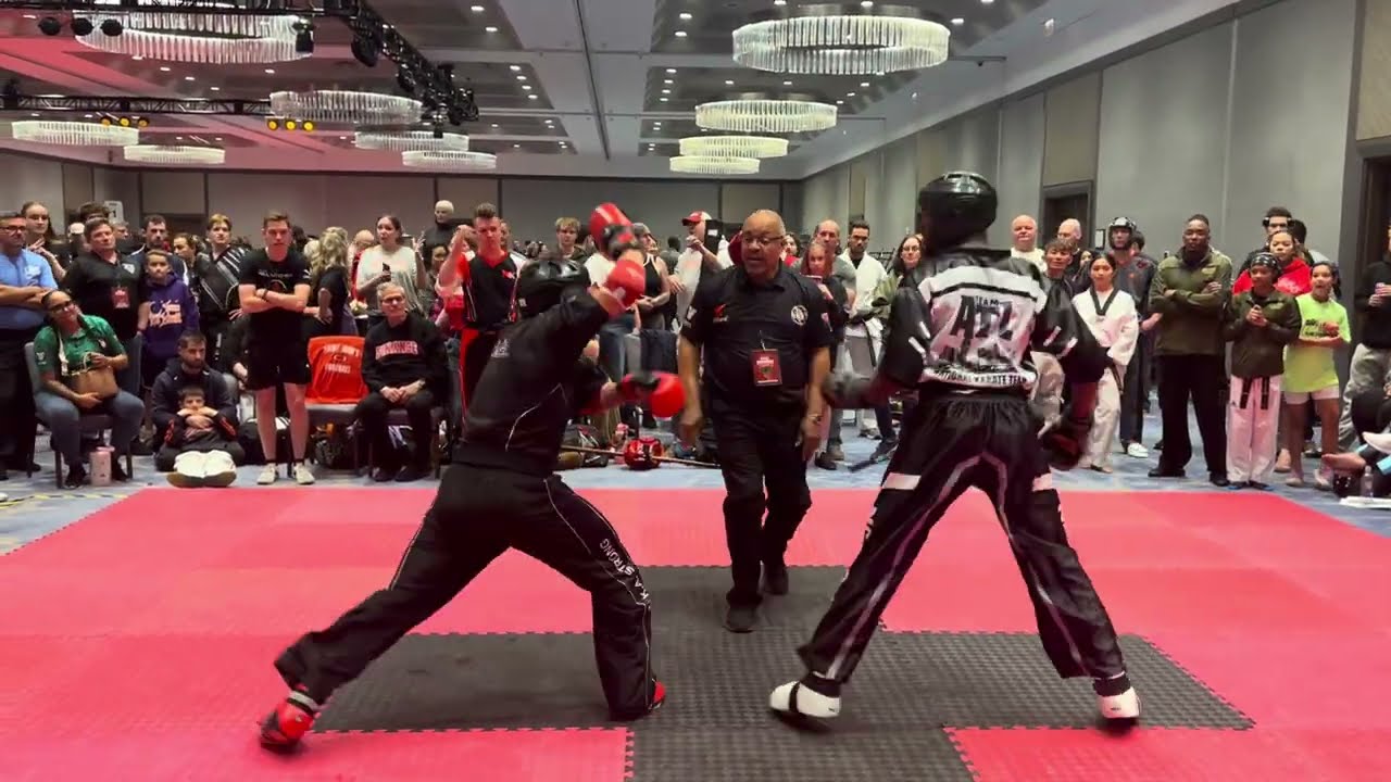 Alex Mancillas vs Ryan George Middleweight Sparring Finals - Diamond Nationals 2025 background