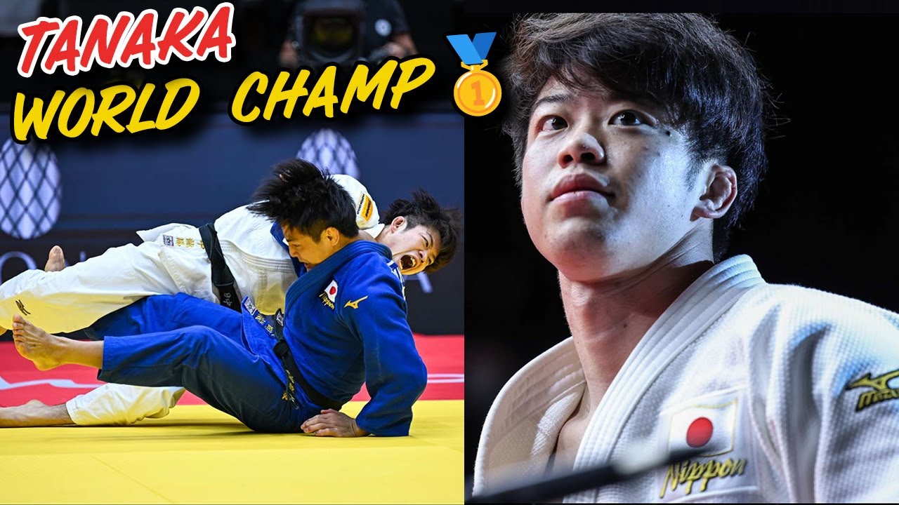 田中龍馬 TANAKA World Champion 2024 - 柔道世界選手権2024 background